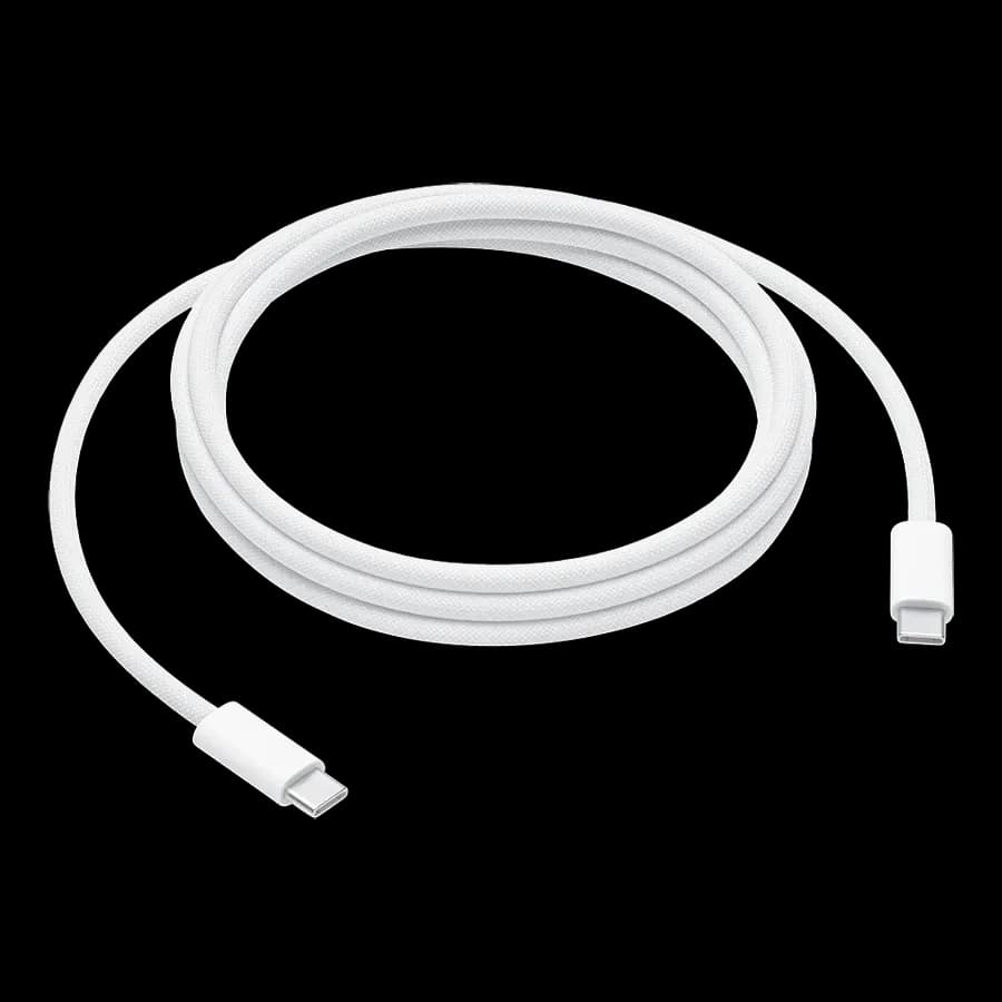 APPLE Кабель USB-C , Білий, 2м