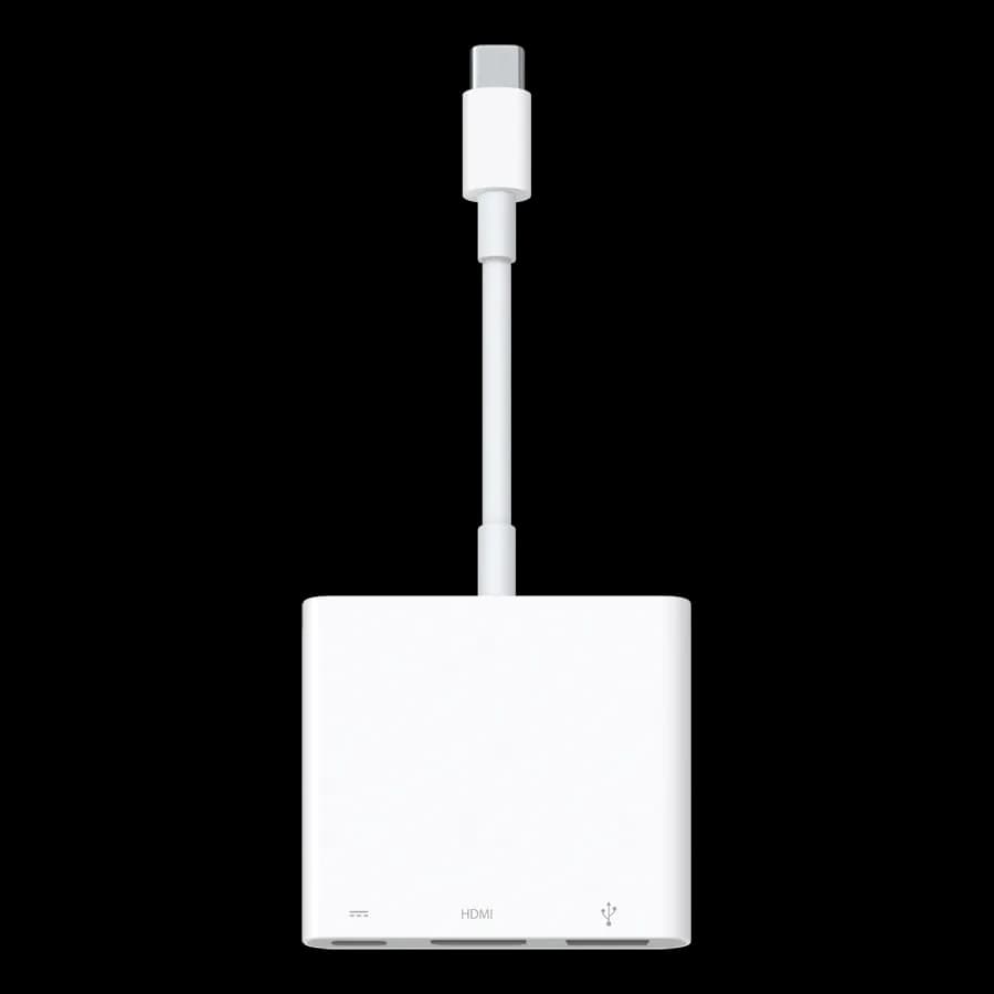 Apple USB-C Digital AV Multiport Adapter, Білий